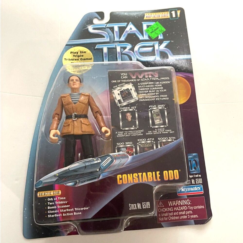 Star Trek Warp Factor Series 1 Constable Odo Action Figure Playmates 1997 NEW